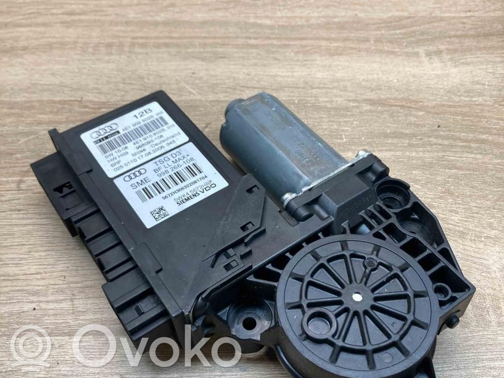 Audi A8 S8 D3 4E Motorino alzacristalli della portiera anteriore 