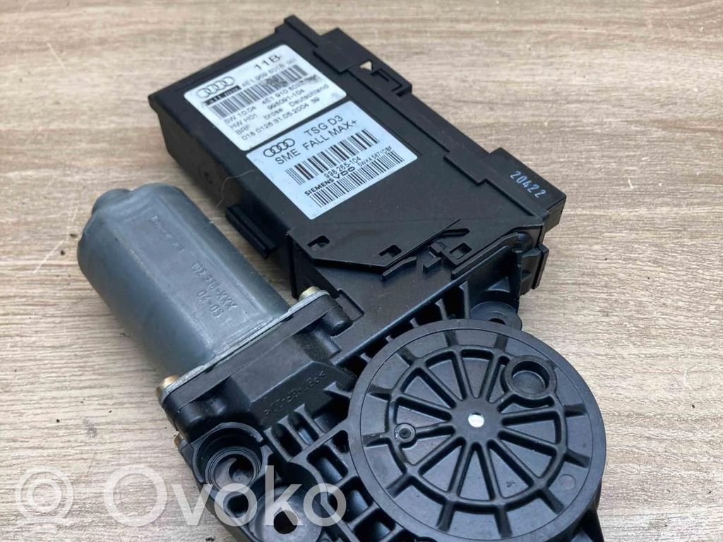 Audi A8 S8 D3 4E Motorino alzacristalli della portiera anteriore