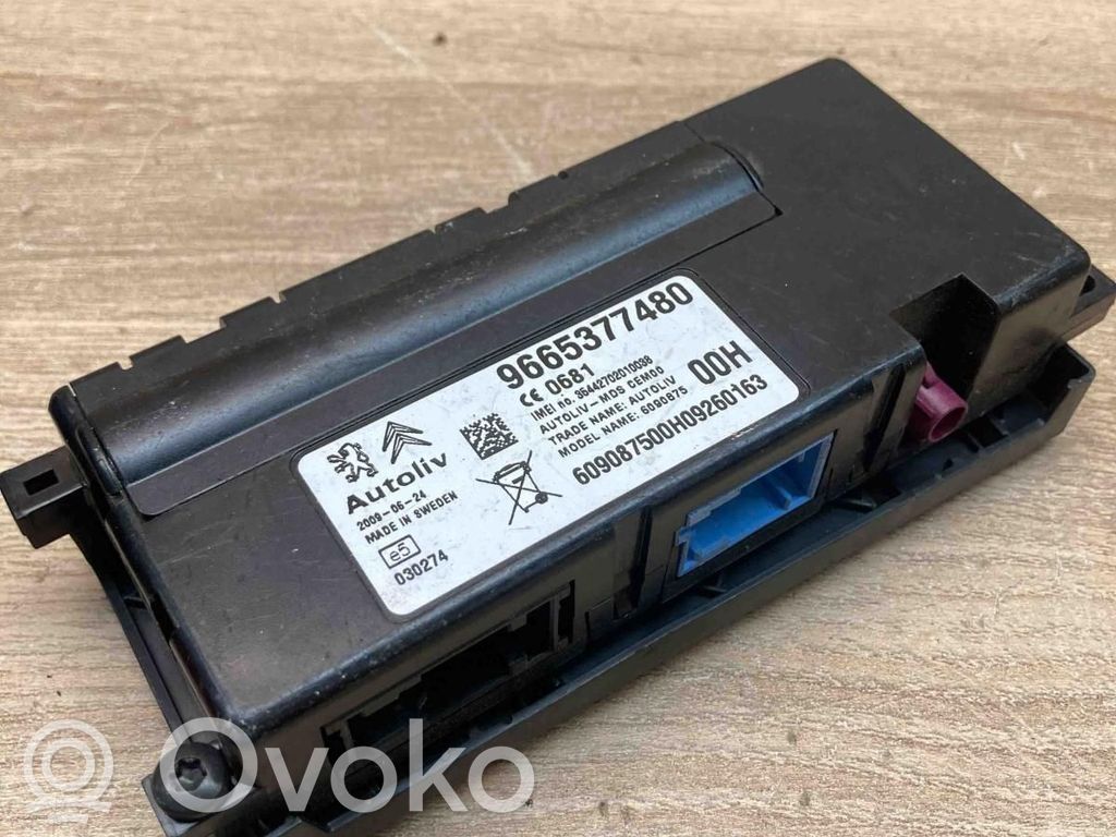 Bluetooth control unit module   9665377480,6090875,00H