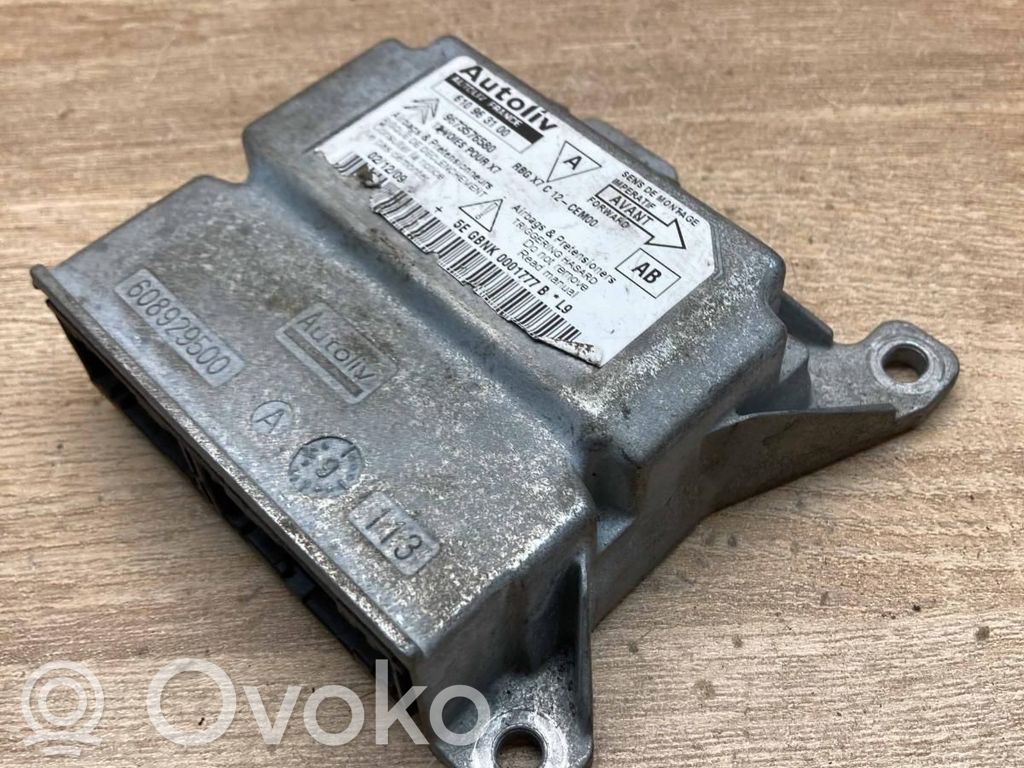 Citroen C5 Airbag control unit/module 