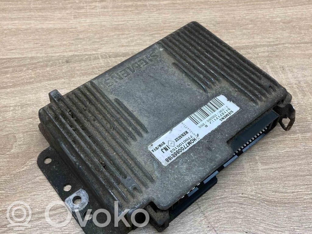 Engine control unit/module ECU   7700868188,S113717119B