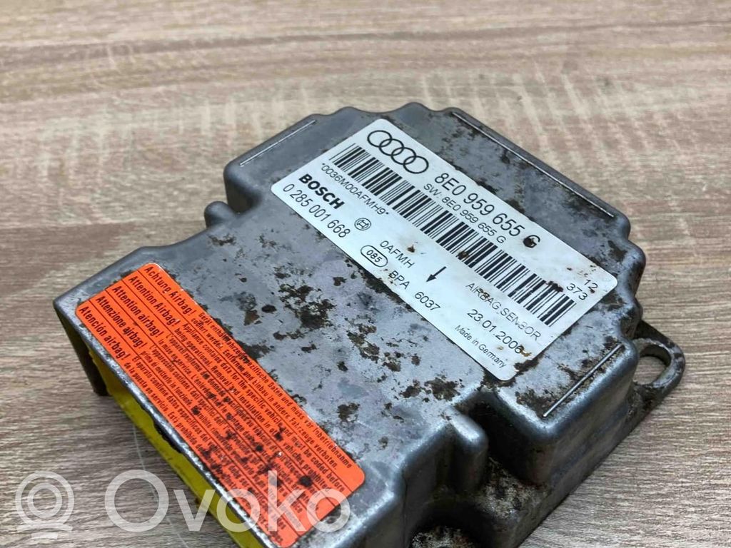 Audi A4 S4 B6 8E 8H Unitate/modul de comandă airbaguri 