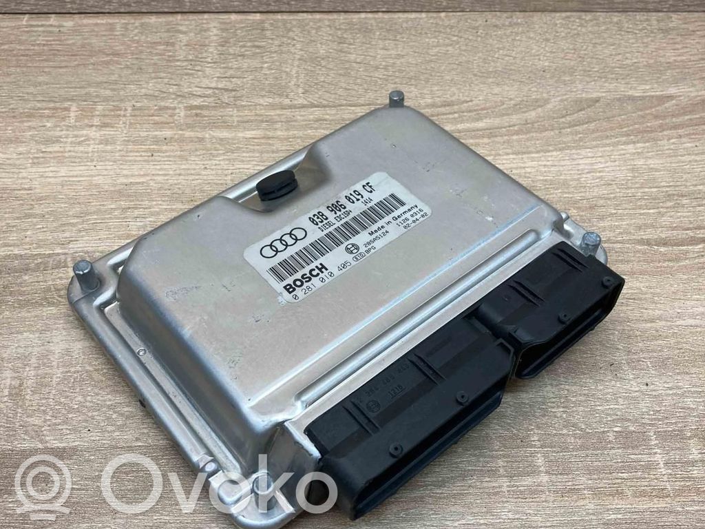 Unidad de control/módulo ECU del motor   038906019CF,0281010405