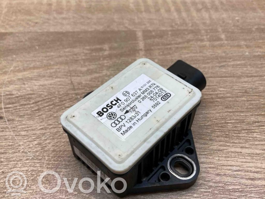 Audi A6 S6 C6 4F Датчик ESP (системы стабильности) (датчик продольного ускорения) 