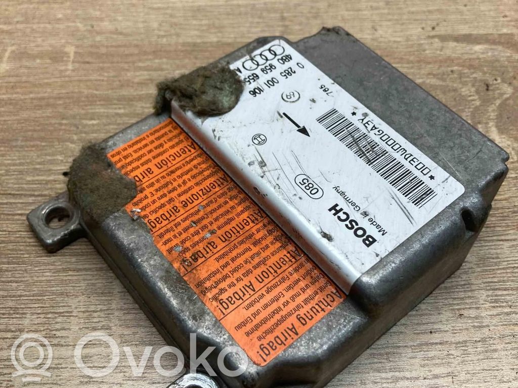 Audi A6 S6 C5 4B Unitate/modul de comandă airbaguri 
