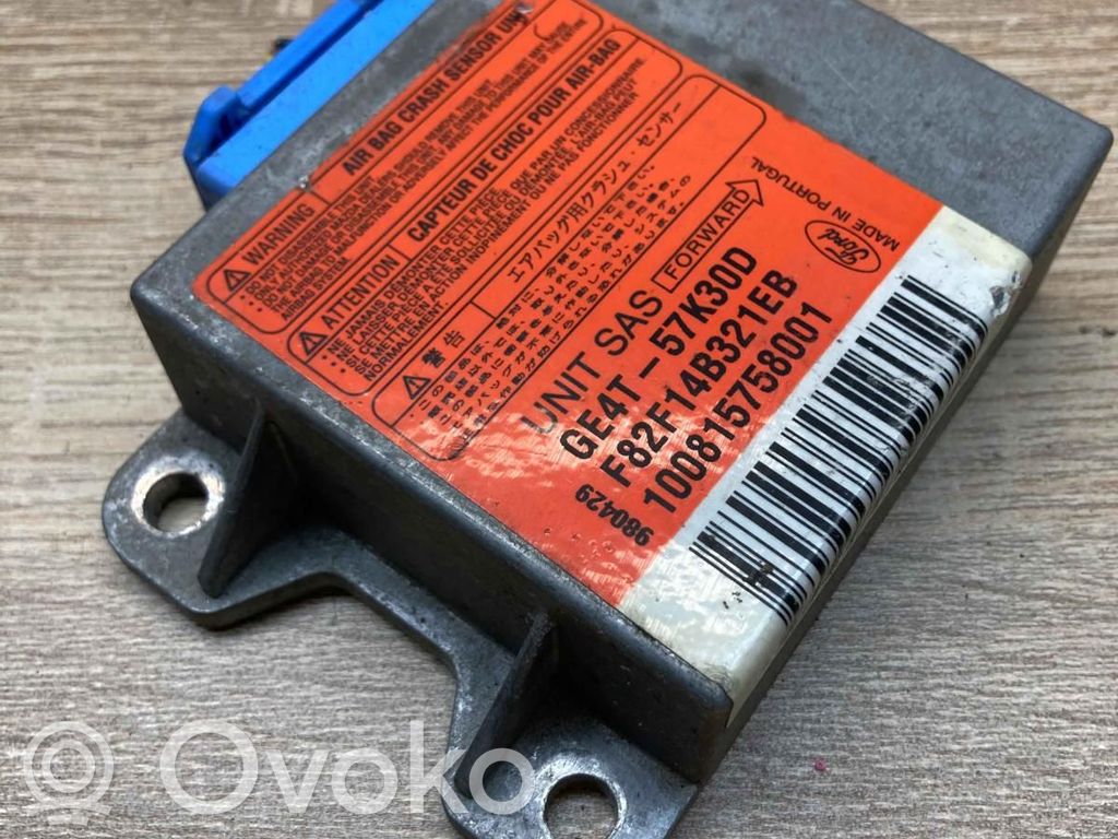 Mazda 6 Unitate/modul de comandă airbaguri 