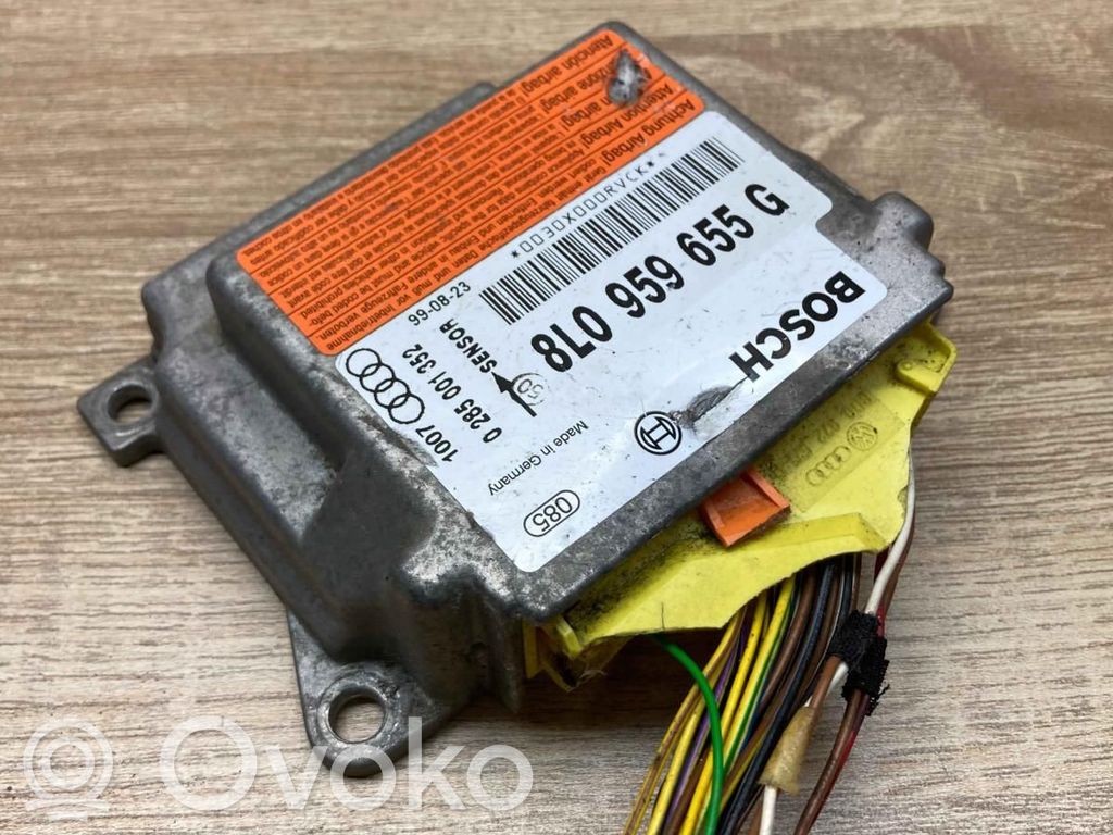 Audi A3 S3 8L Centralina/modulo airbag 