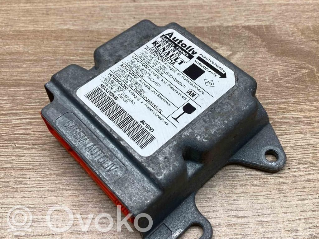 Renault Scenic I Centralina/modulo airbag