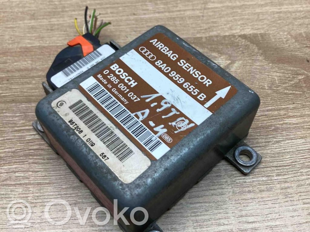 Audi 80 90 S2 B4 Oro pagalvių valdymo blokas 