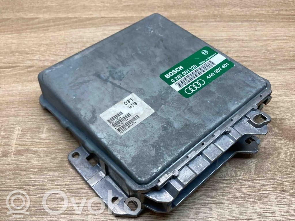 Engine control unit/module ECU   4A0907401,0281001128