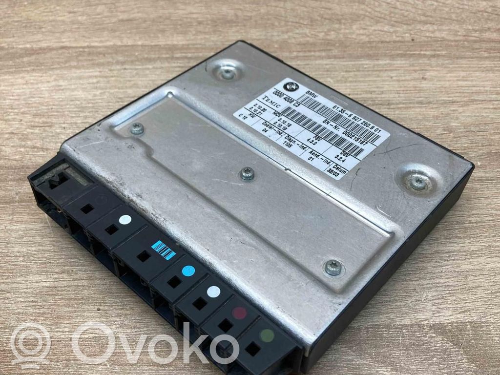 BMW 5 E60 E61 Sėdynės valdymo blokas 