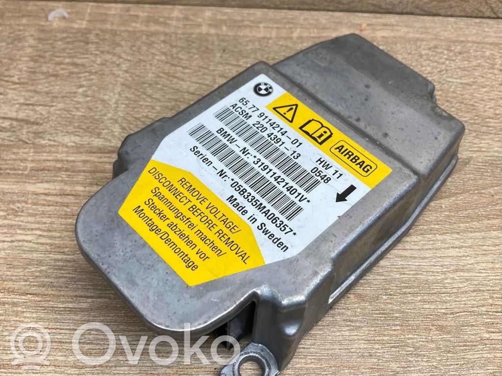 Airbag control unit/module   9114214,220439113