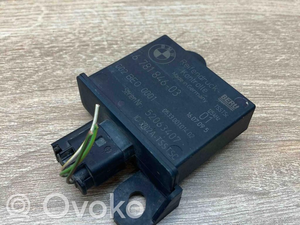 BMW 7 F01 F02 F03 F04 Unitate control presiune anvelope 