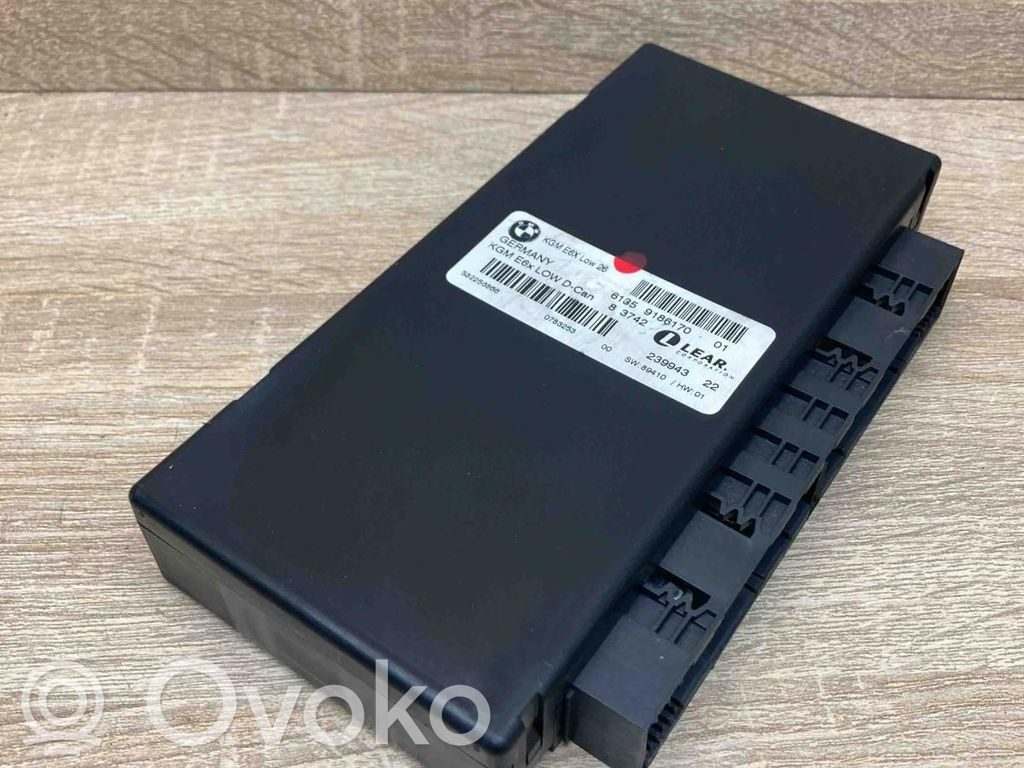 BMW 5 E60 E61 Modulo comfort/convenienza 