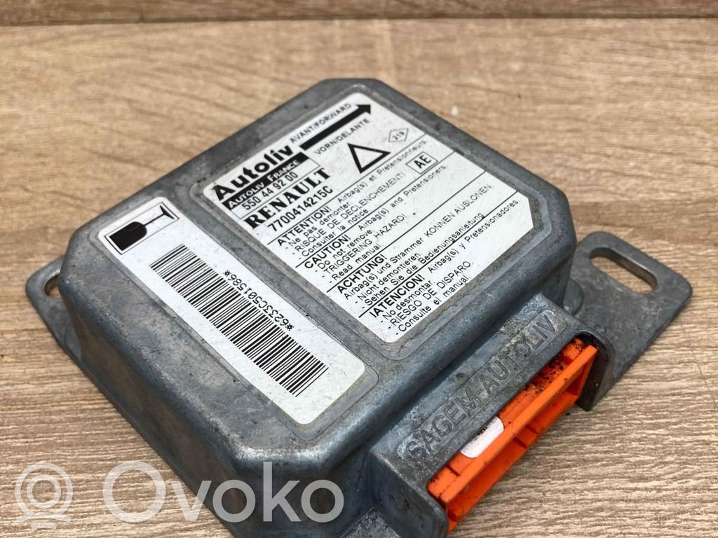 Renault Laguna I Unidad de control/módulo del Airbag 