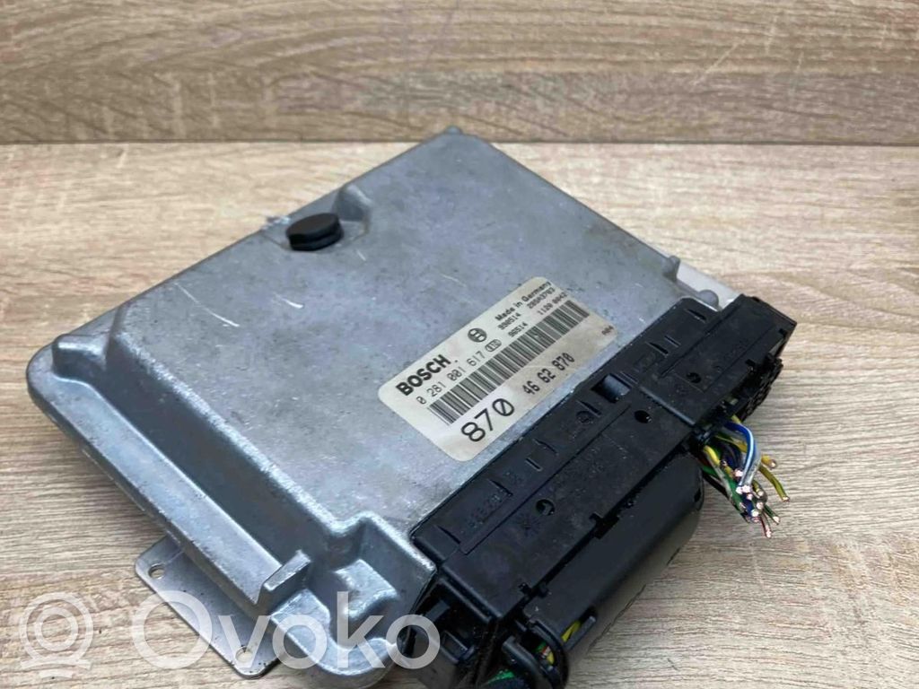 Saab 9-3 Ver1 Unidad de control/módulo ECU del motor 
