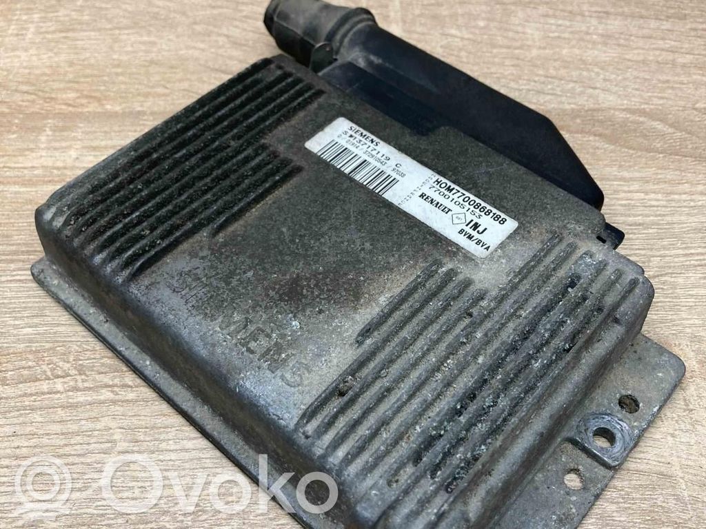 Engine control unit/module ECU   7700105153,S113717119C,WITHPLUG