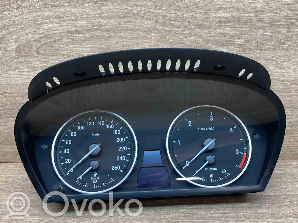 BMW X5 E70 Compteur de vitesse tableau de bord 