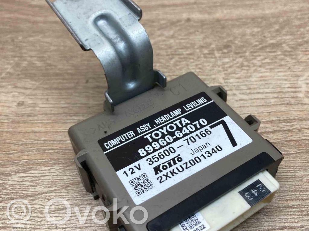 Toyota Verso Other control units/modules 