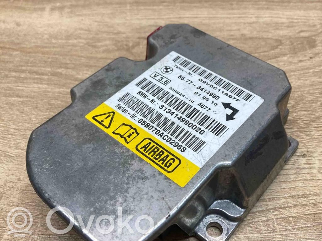 Airbag control unit/module   3414990,MRSZ4RD,V36