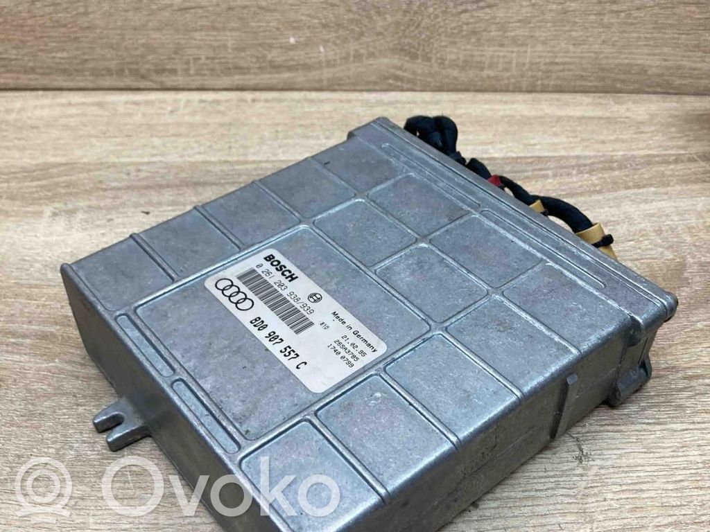 Engine control unit/module ECU   8D0907557C,0261203938USED,WITHPLUG