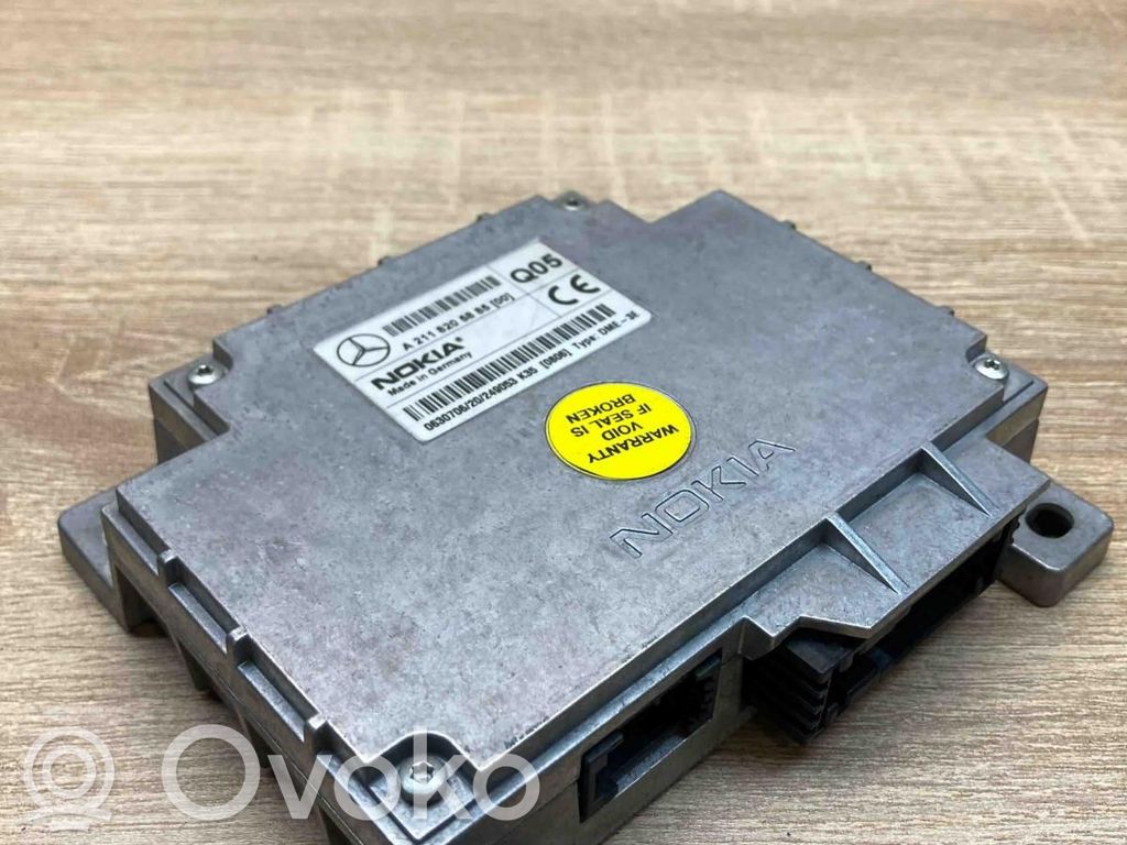 Mercedes-Benz E W211 Sterownik / Moduł sterujący telefonem 