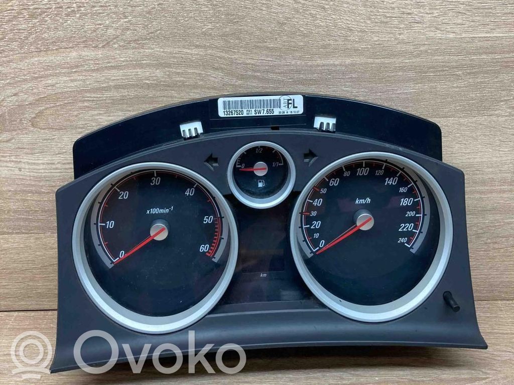 Opel Zafira B Vitezometru (grup de instrumente) 