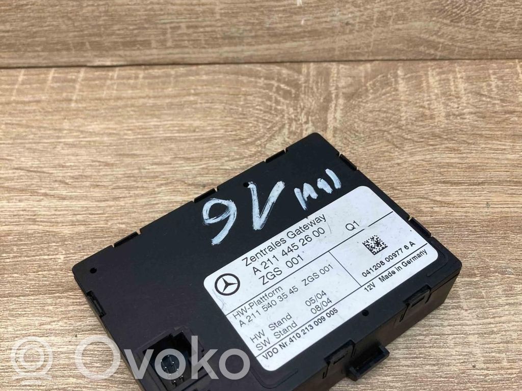 Módulo de control Gateway   A2114452600,A2115403545
