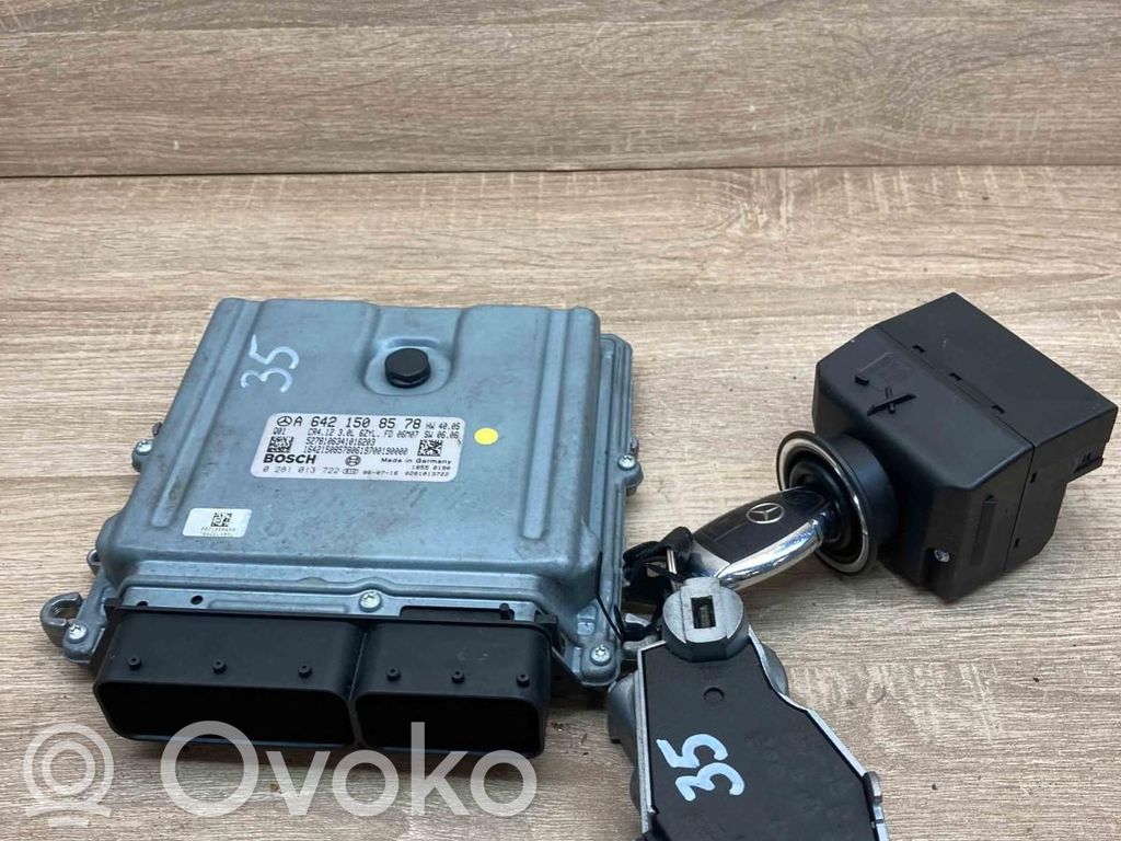 Mercedes-Benz E W211 Kit cu ECU motor și set închidere uși 