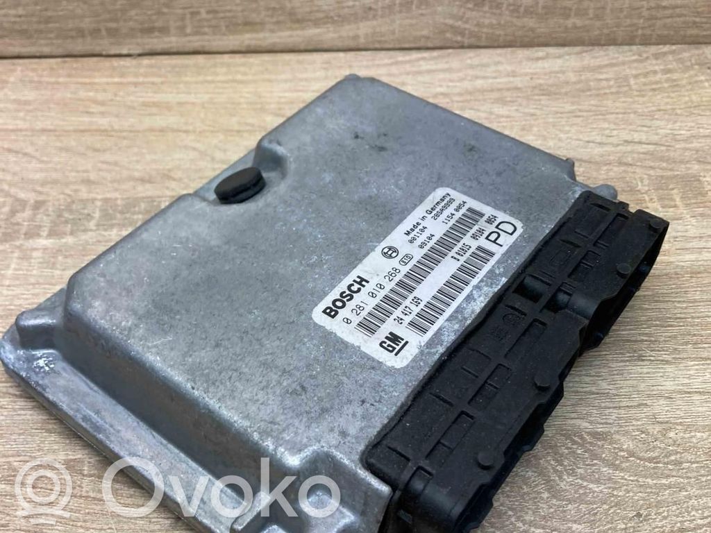 Opel Zafira A Centralina/modulo motore ECU 