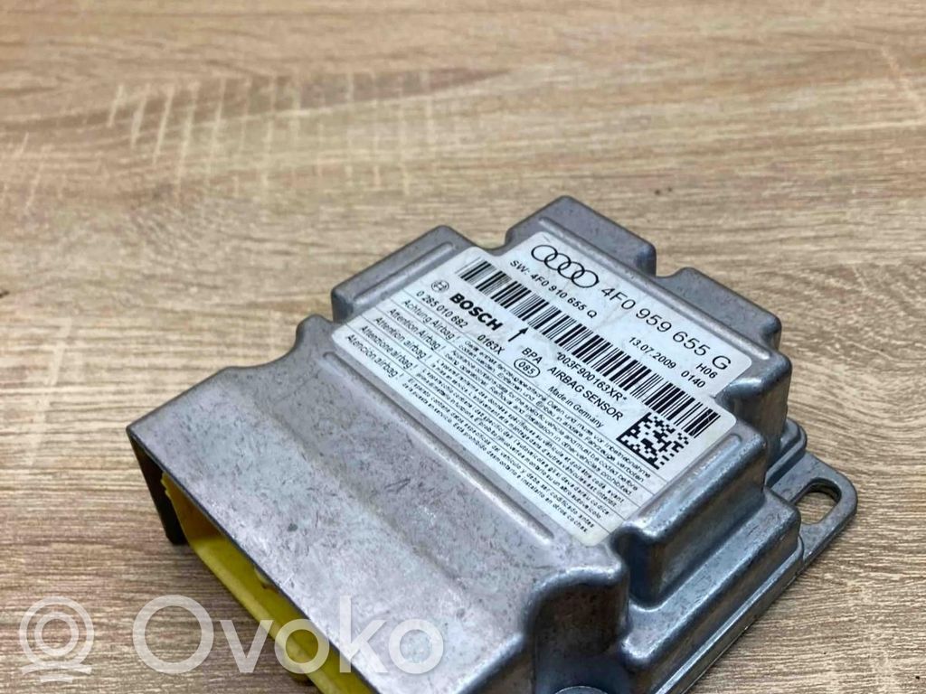 Audi A6 S6 C6 4F Module de contrôle airbag