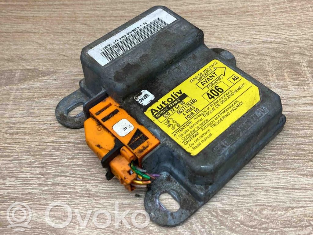 Peugeot 406 Unitate/modul de comandă airbaguri 