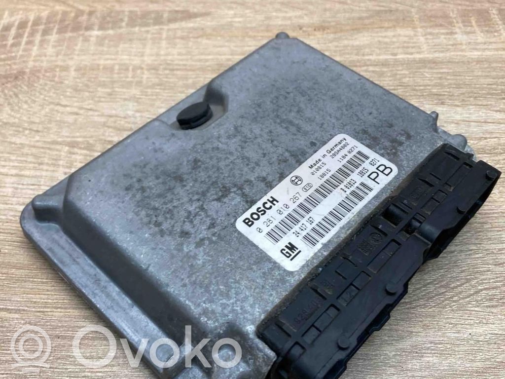 Opel Astra G Centralina/modulo motore ECU 