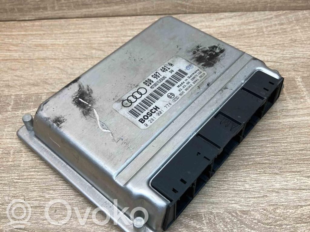 Engine control unit/module ECU   8D0907401A,0281001774