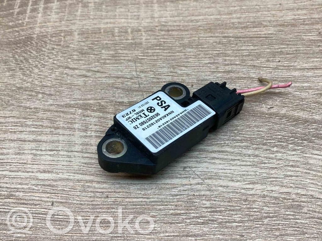 Peugeot 607 Senzor impact/declanșare airbag 