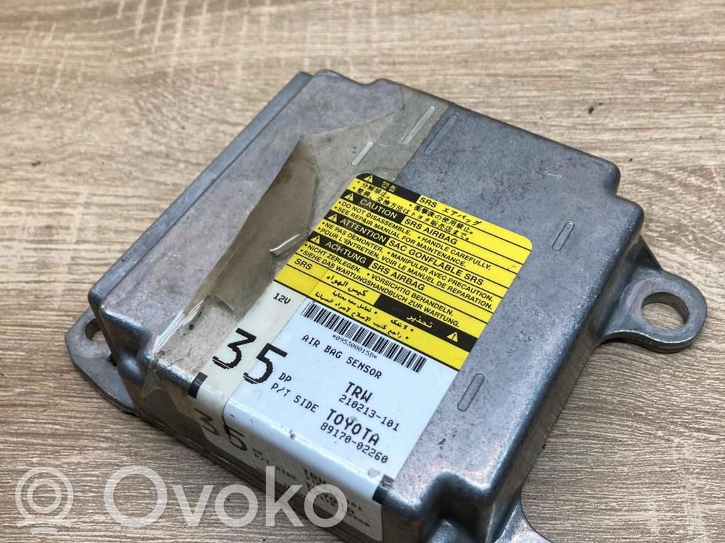 Toyota Corolla E120 E130 Airbag control unit/module 