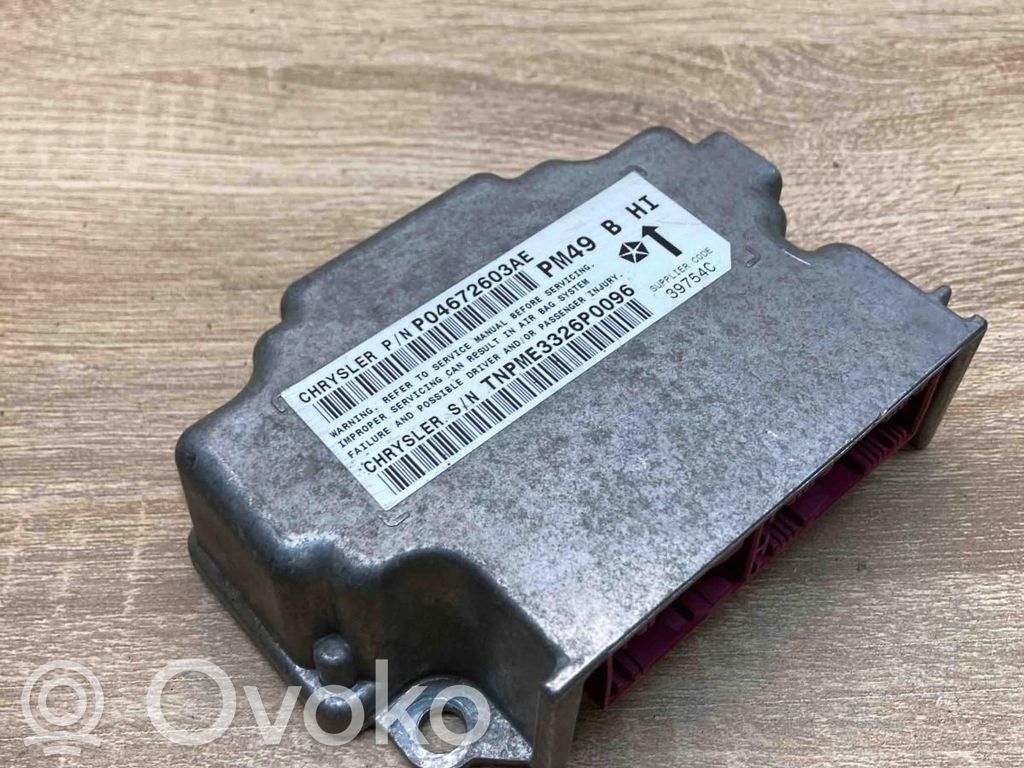 Dodge Caliber Sterownik / Moduł Airbag 