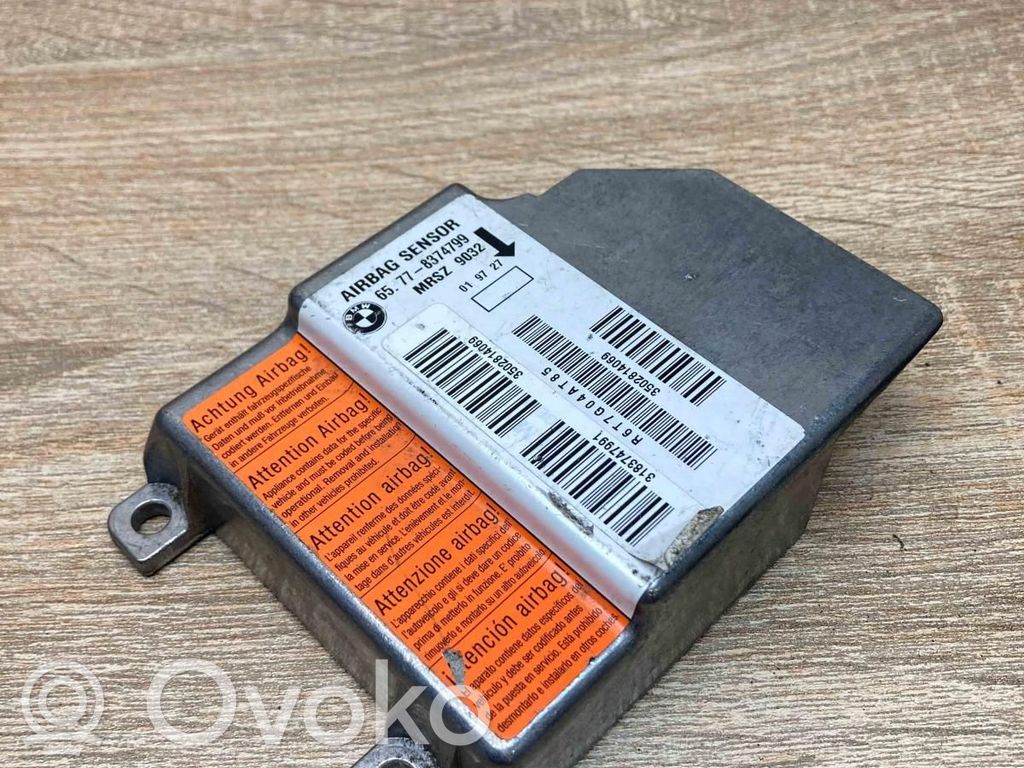 BMW 5 E39 Unitate/modul de comandă airbaguri 