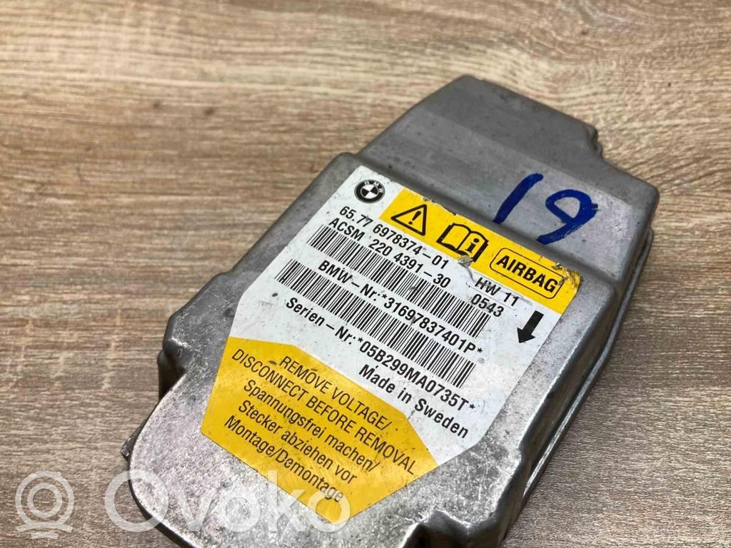 Airbag control unit/module   6978374