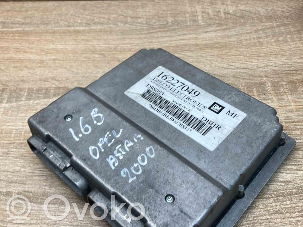 Opel Astra G Unitate control motor/modul ECU 