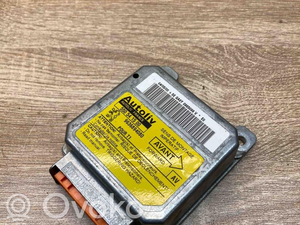 Peugeot 206 Unitate/modul de comandă airbaguri 