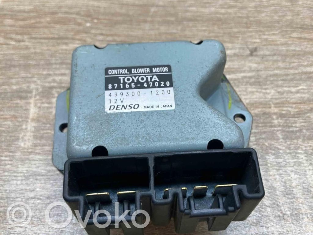 Toyota Prius (XW20) Releu ventilator lichid răcire 