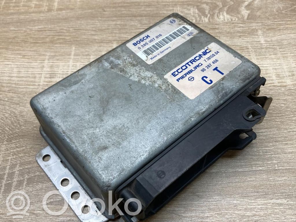 Engine control unit/module ECU   90287456,0285007016