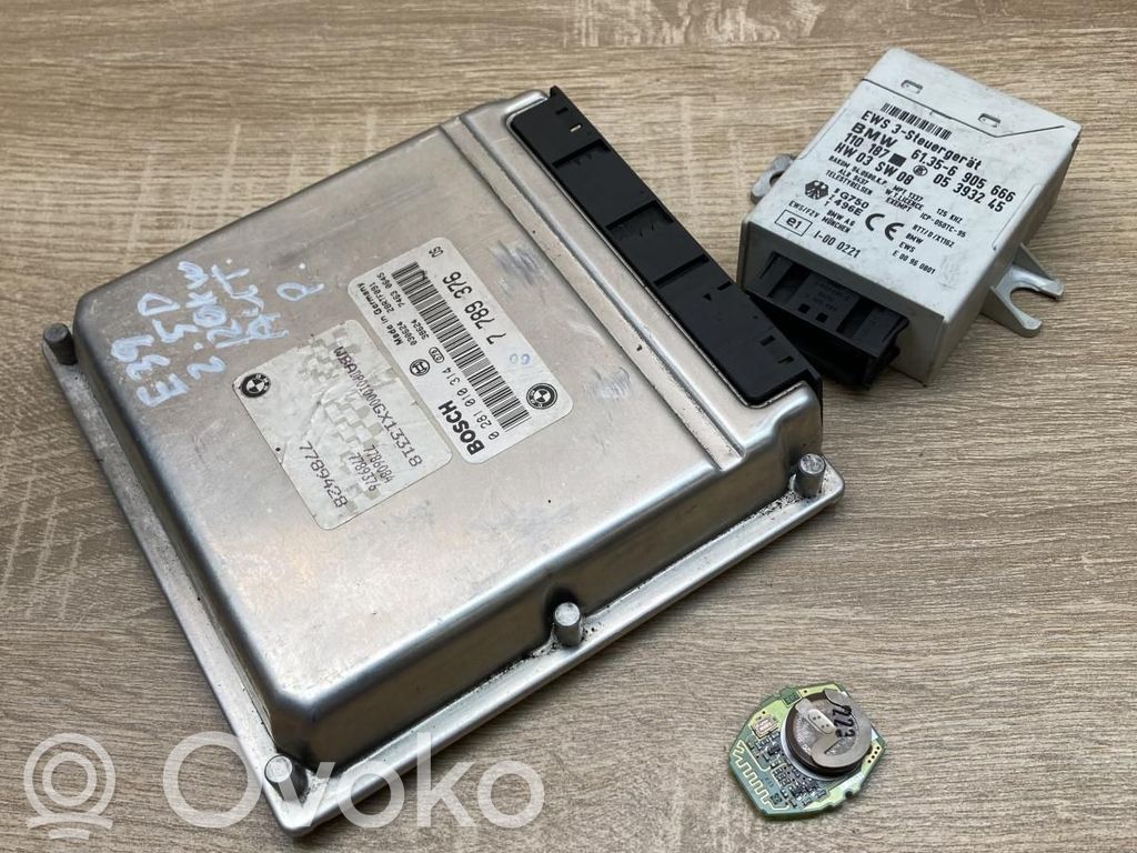 Engine ECU kit and lock set   7789376,6905666,25D120KW