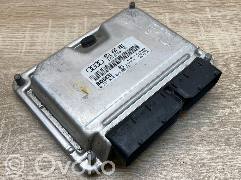 Engine control unit/module ECU   8D1907401,0281010005