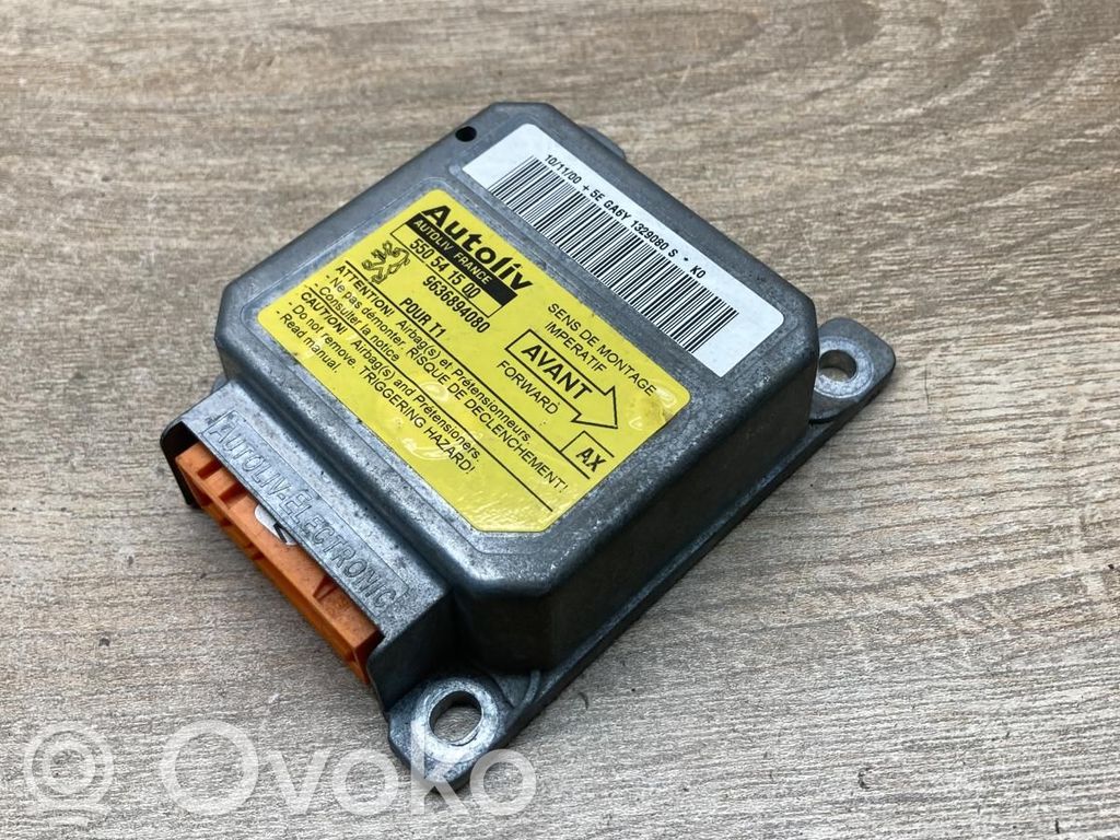 Peugeot 206 Unitate/modul de comandă airbaguri 