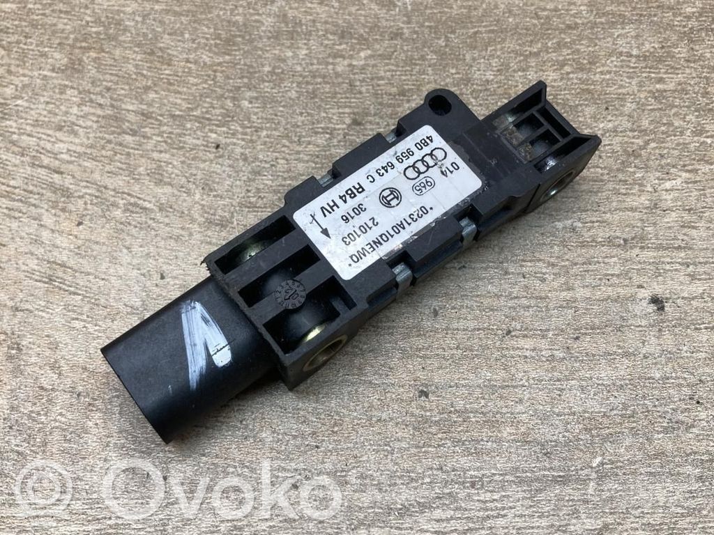 Sensor impacto/accidente para activar Airbag   4B0959643C