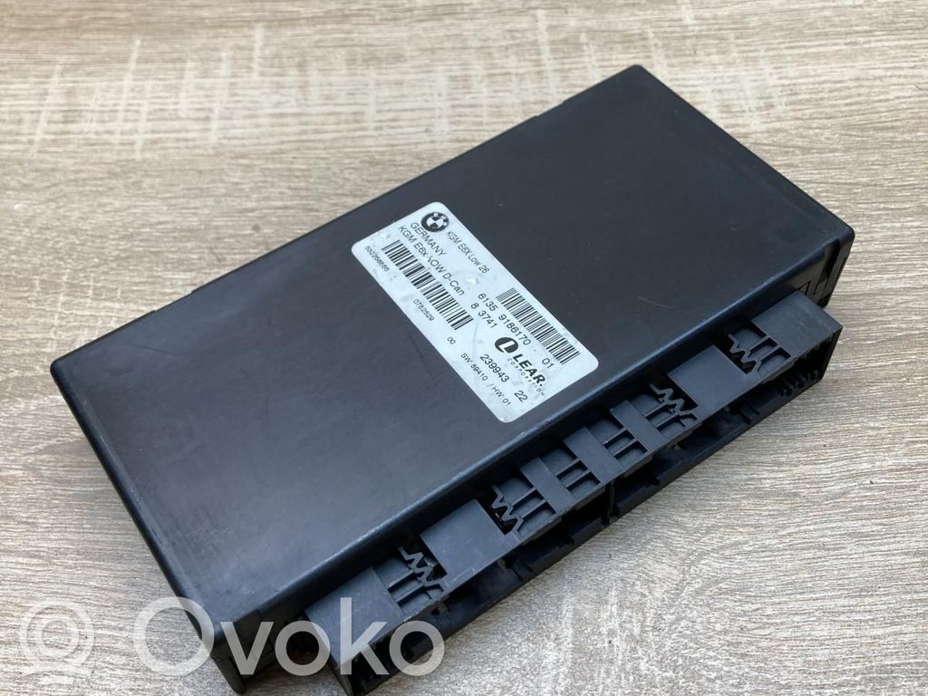 BMW 5 E60 E61 Modulo di controllo accesso 