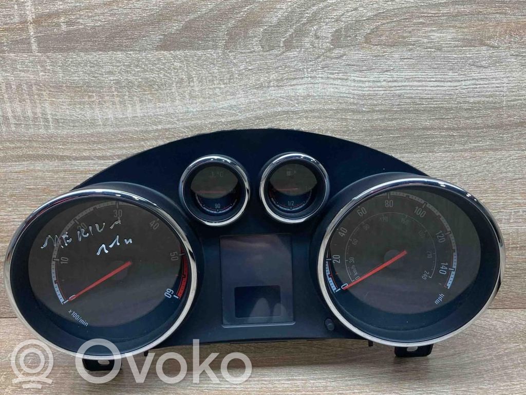 Opel Meriva B Nopeusmittari (mittaristo) 