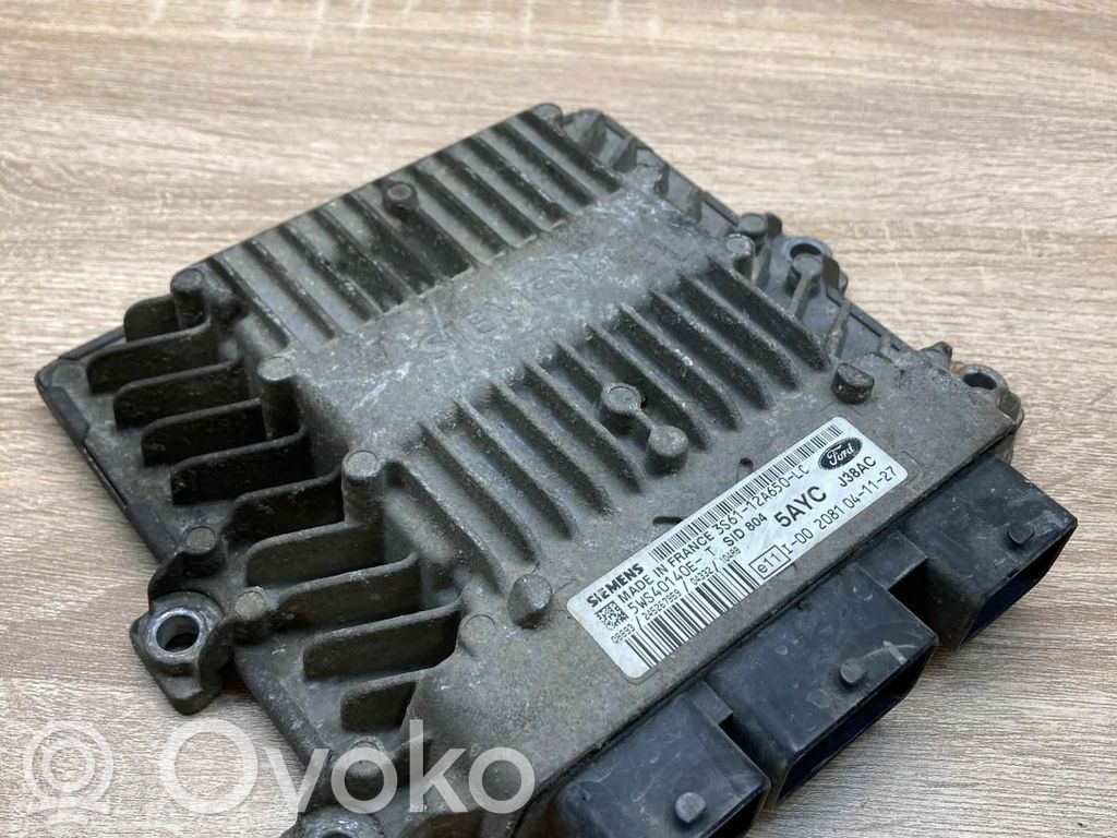 Ford Fiesta Unidad de control/módulo ECU del motor 